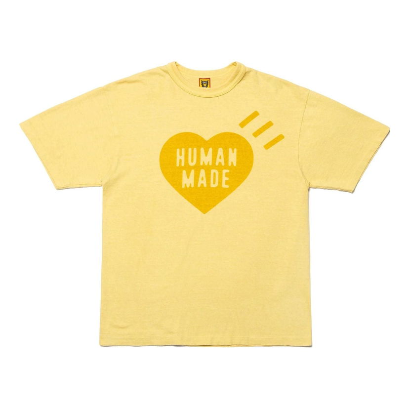 Tričko Human Made HUMAN MADE Plant Dyed T-Shirt Žltá | HM25CS054