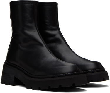 Oblečenie BY FAR BY FAR Alister Leather Ankle Boots Čierna | 22PFALIQBLNAP, 3