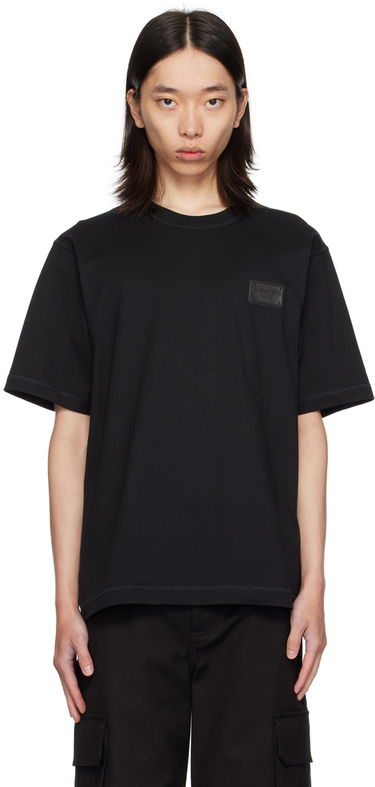 Tričko Dolce & Gabbana Designer Tag T-Shirt Čierna | G8PN9TG7NTW, 0