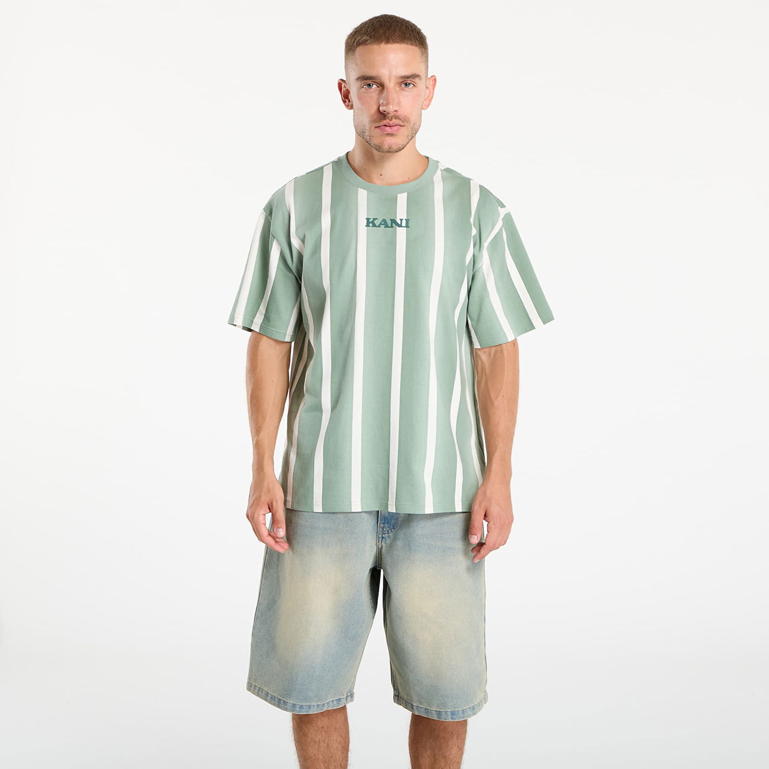 Tričko Karl Kani Karl Kani Retro Gradient Stripes Tee Zelené | PD00005338, 0
