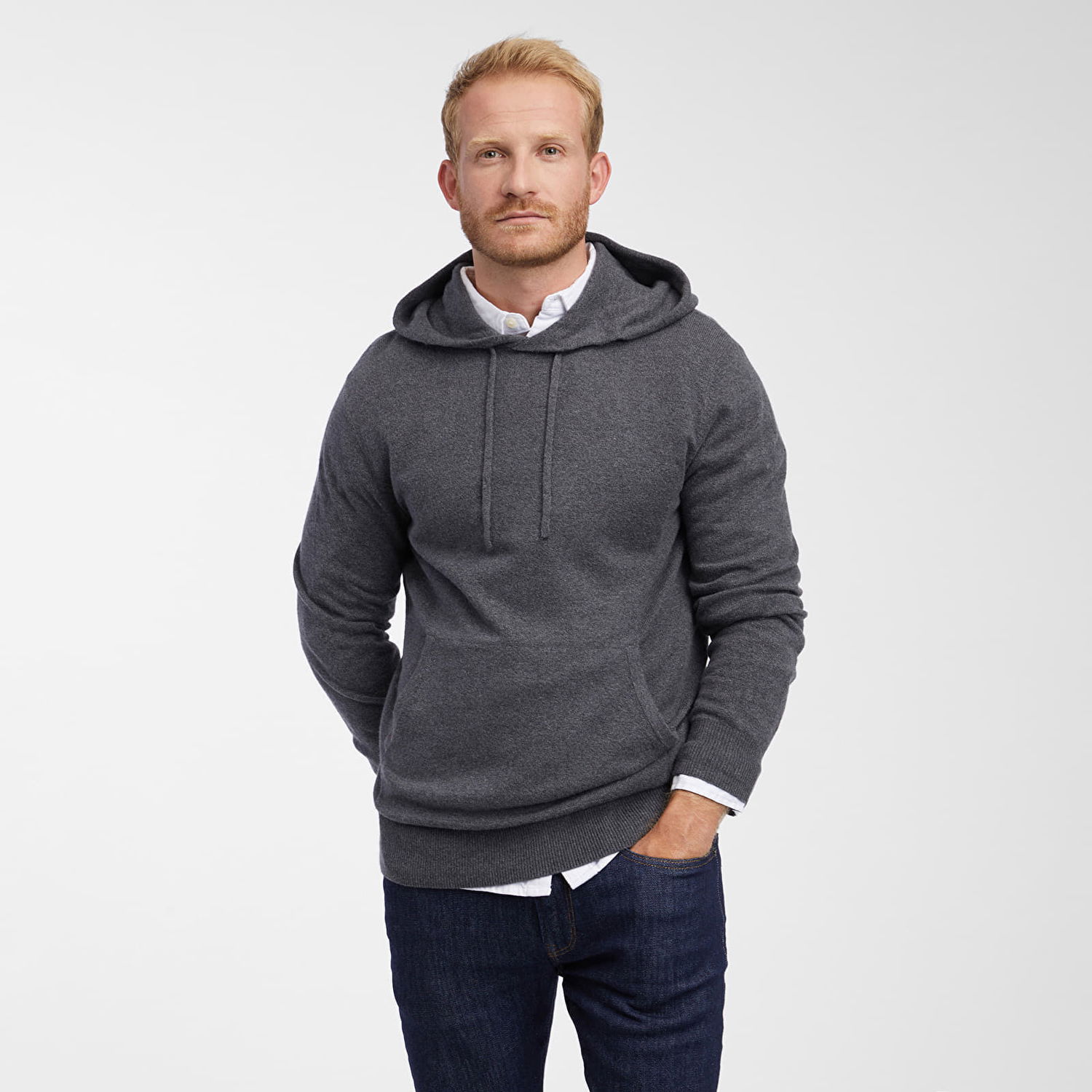 Mikina GAP Cashsoft Hoodie Charcoal Heather Šedá | 774229-01, 1