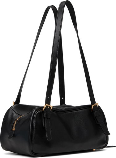 Taška cez rameno Versace Versace Tag Bowling Shoulder Bag Čierna | 1015792_1A13171, 2