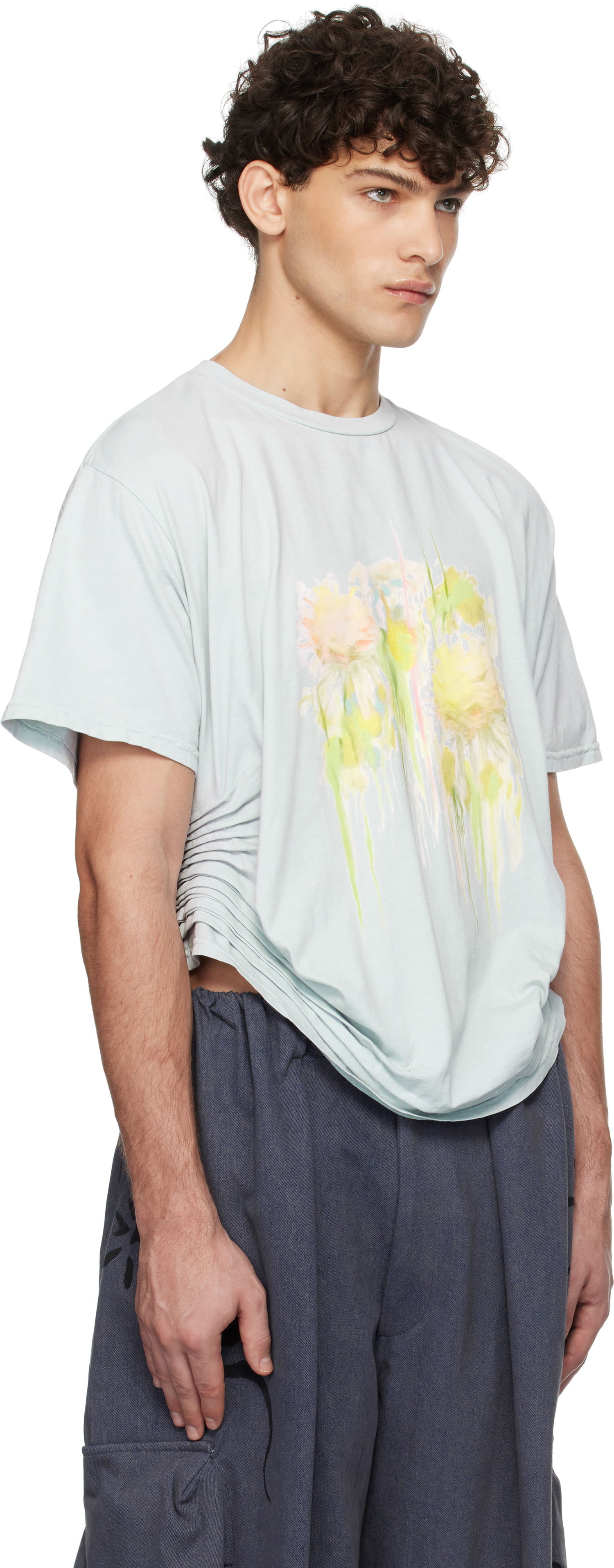Tričko Collina Strada Collina Strada Katina Duo Graphic T-Shirt Zelené | XX3053, 1