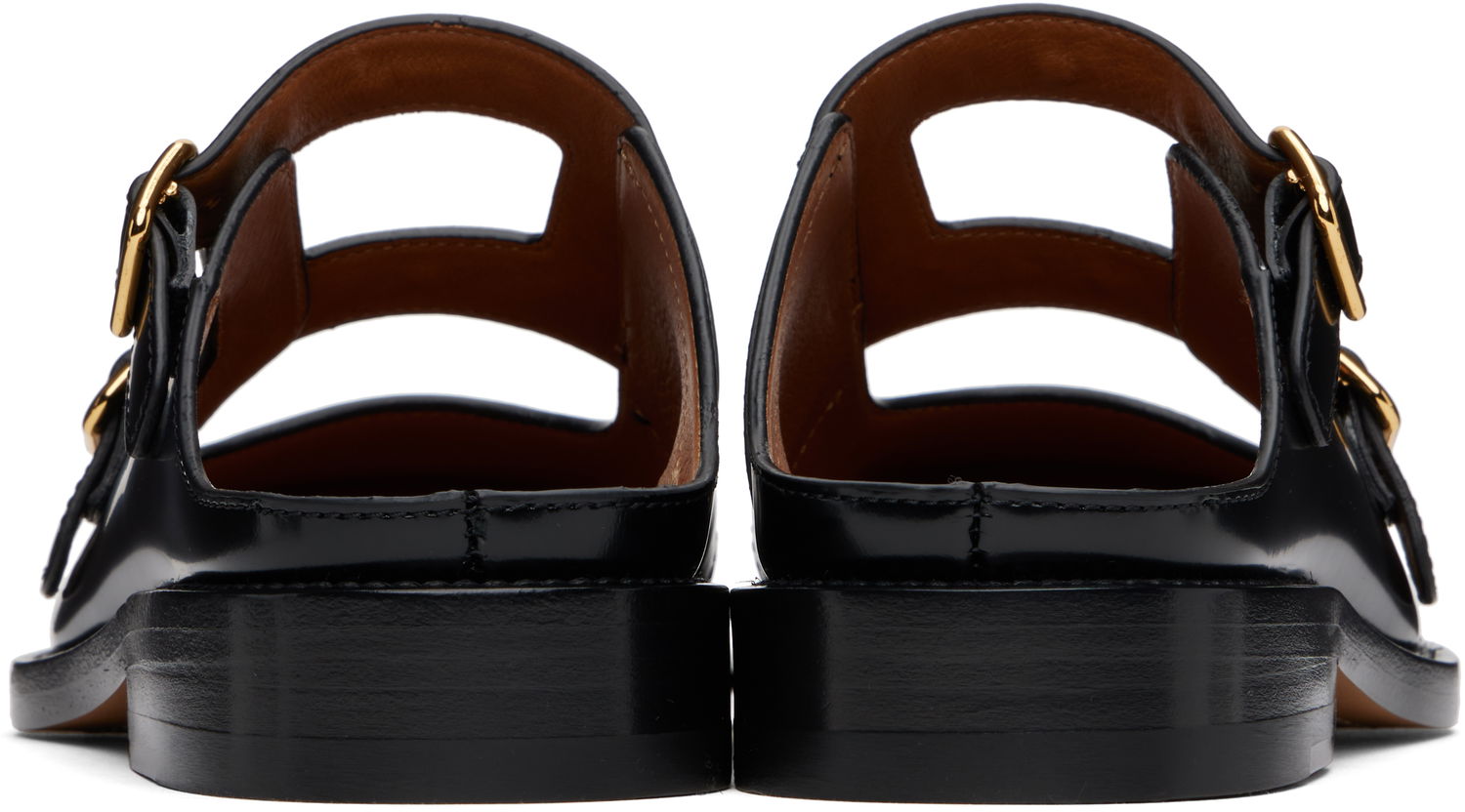 Doplnky Marni Marni Bambi 3.0 Double Buckle Slip-On Loafers Čierna | SBMS010202 PS679, 1