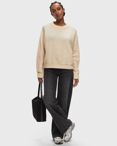Sveter American Vintage VITOW Sweater Beige Béžová | VITO18EH24-CHEESECAKE-CHINE, 1