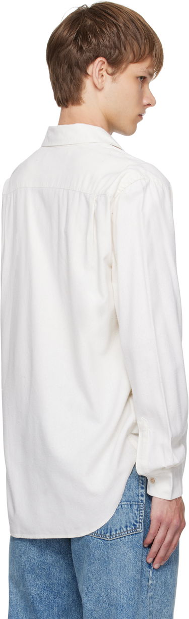 Košeľa OUR LEGACY Our Legacy Classic Silk Shirt Biela | COCSWS, 3