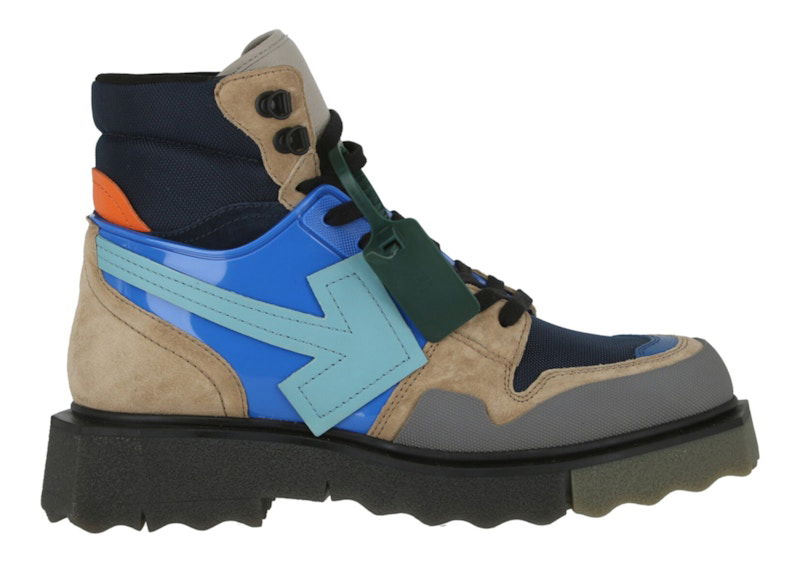 Tenisky a topánky Off-White Hiking Sponge Sneakerboot Turquoise Tyrkysová | IA228F22 LEA00 14363 40090, 0
