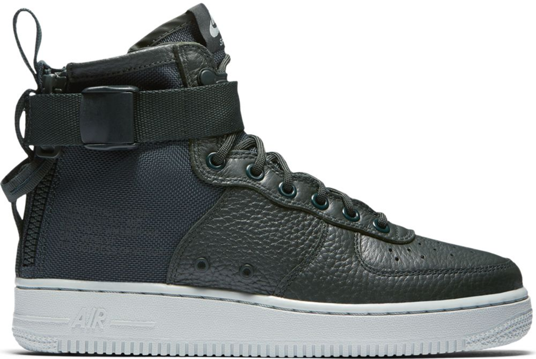 Tenisky a topánky Nike SF Air Force 1 Mid Outdoor Green W Čierna | AA3966-300, 0