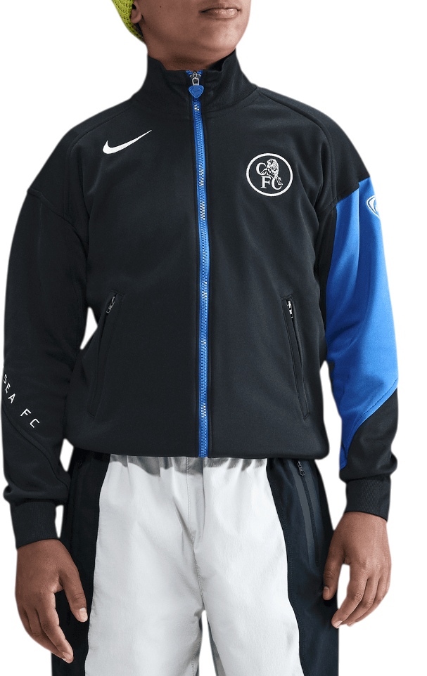 Bunda Nike Dri-FIT Total 90 Chelsea FC Soccer Anthem Jacket Čierna | hm4180-011
