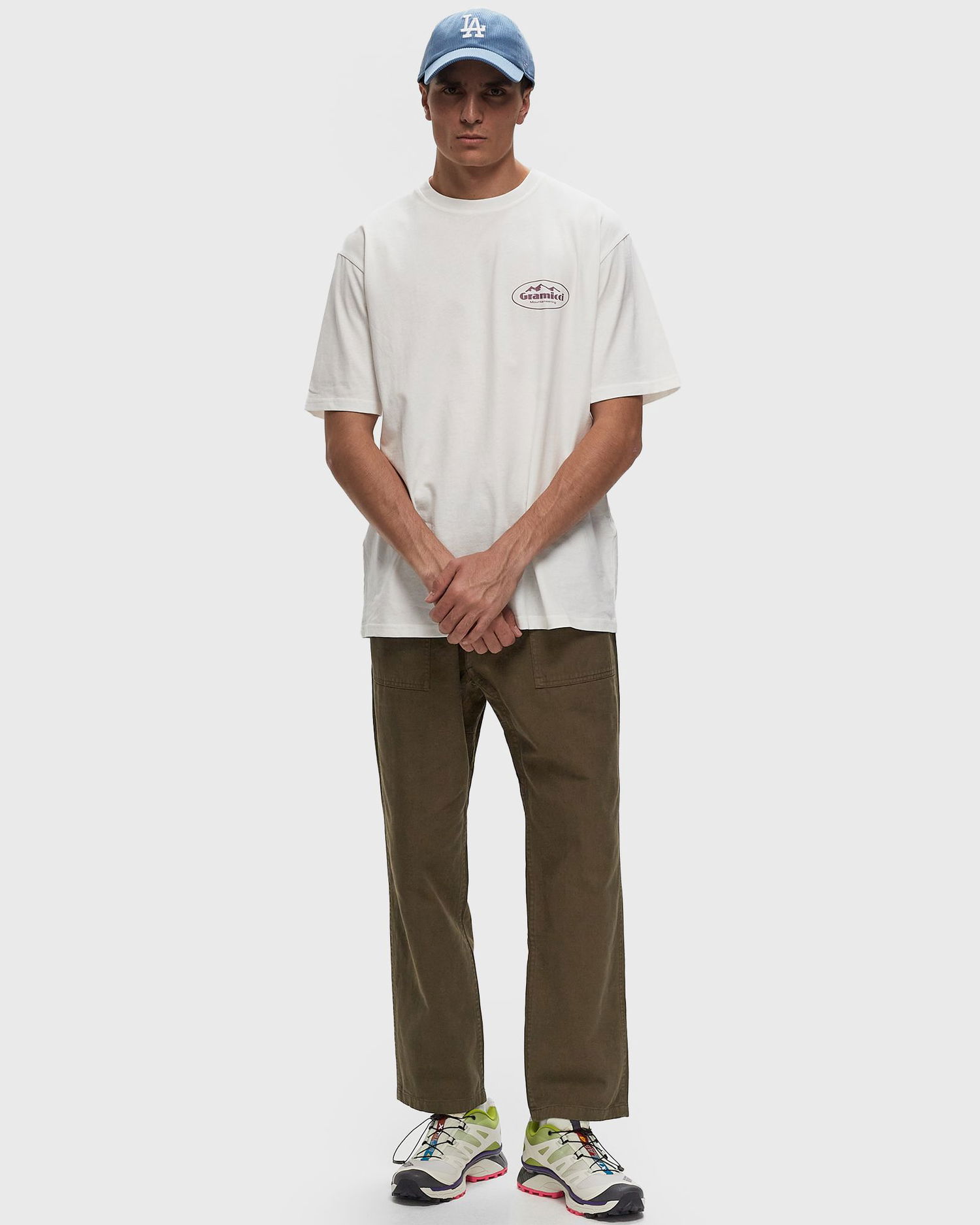 Cargo nohavice GRAMICCI Loose Tapered Casual Pants Zelené | G114-OGT-DUSKY-OLIVE, 1