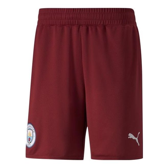 Šortky Puma Manchester City Logo Shorts Červená | 765752-05