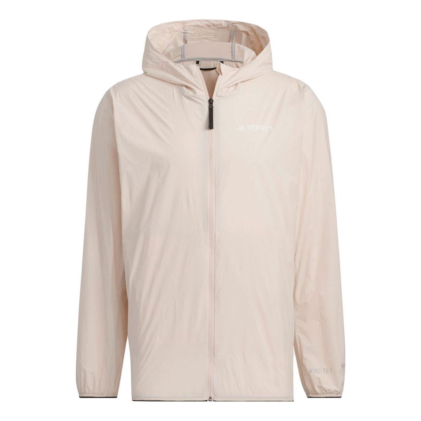 Vetrovka adidas Performance Terrex Wind.Rdy Men's Hooded Lightweight Jacket Béžová | IU2671