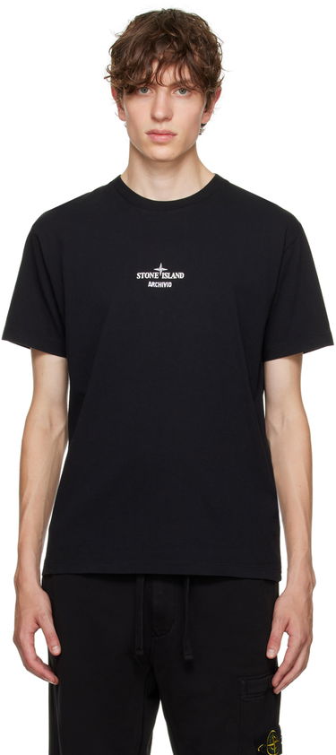 Tričko Stone Island 'Archivio' Čierna | 79152NS91, 0