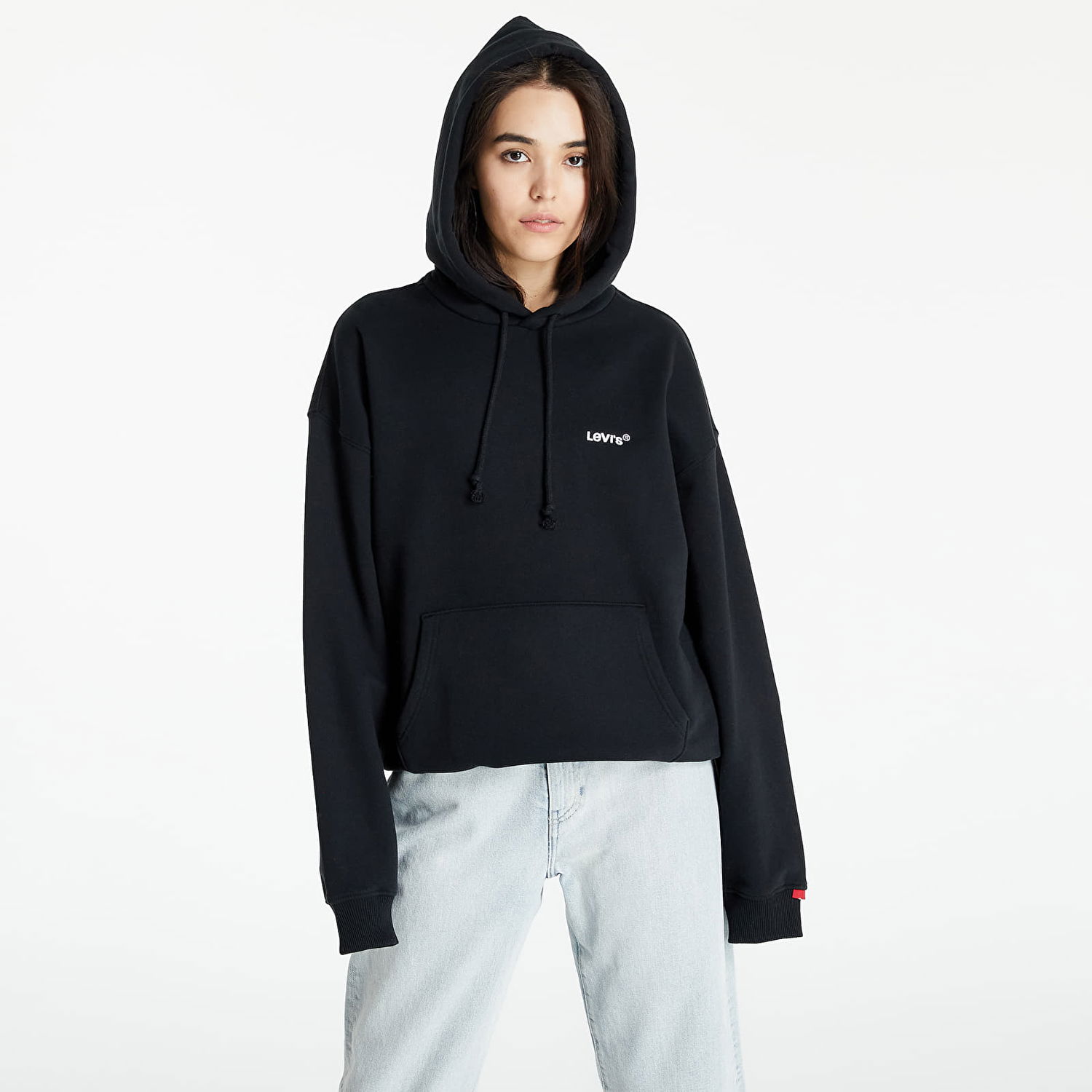 Mikina Levi's Red Tab Sweats Hoodie Čierna | A0747-0006, 0