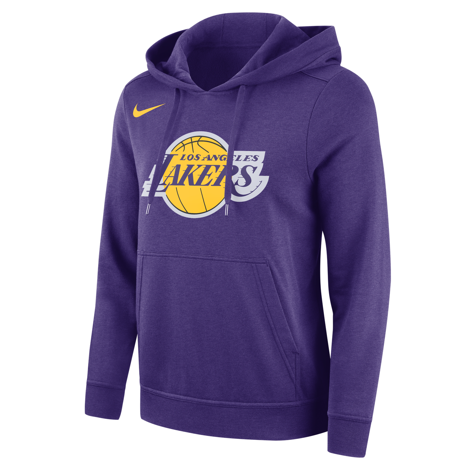 Mikina Nike NBA Los Angeles Lakers Club Fleece Hoodie Fialová | DZ0376-504, 1