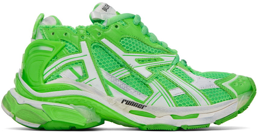 Tenisky a topánky Balenciaga Green Runner Zelené | 677403-W3RBM-3590, 0