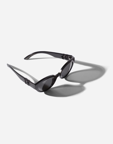 Slnečné okuliare Dolce & Gabbana Dolce & Gabbana Everyday Flower Oval Sunglasses Čierna | VG601EVN1879V000, 3