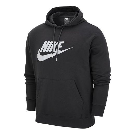 Mikina Nike Fleece Hoodie with Logo Čierna | DM1237-010