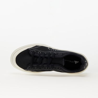 Tenisky a topánky adidas Performance Stella McCartney x Court Cotton Core Black/ Core Black/ Off White Čierna | HP5702, 2