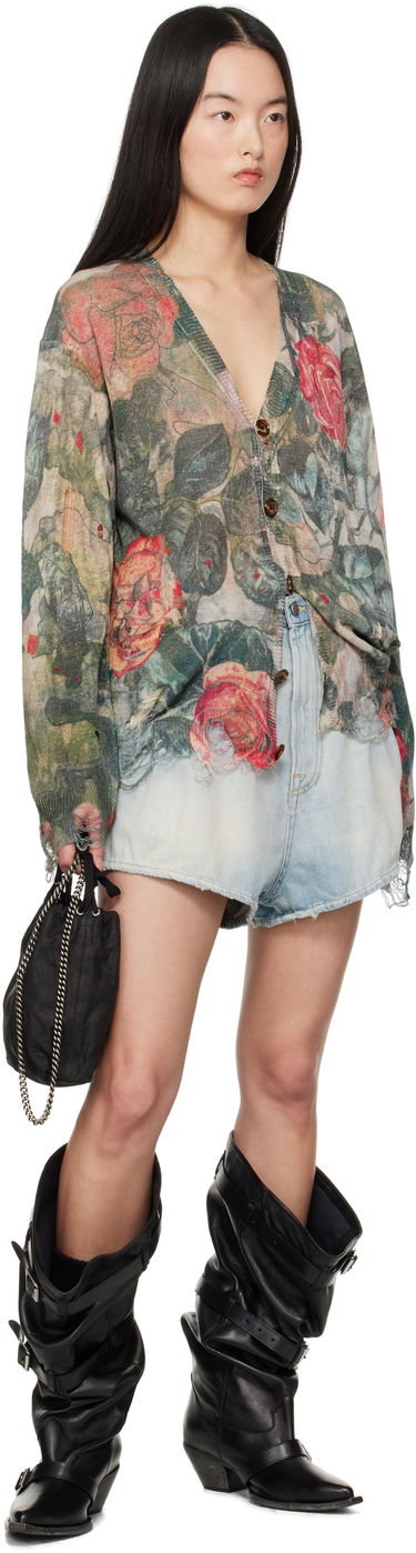 Sveter R13 R13 Boyfriend Floral Cardigan Rôznofarebný | R13WY200-Y182B, 3