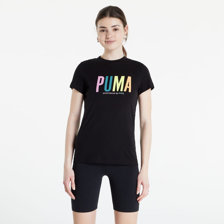 Tričko Puma SWxP Graphic Tee Čierna | 53355901, 0