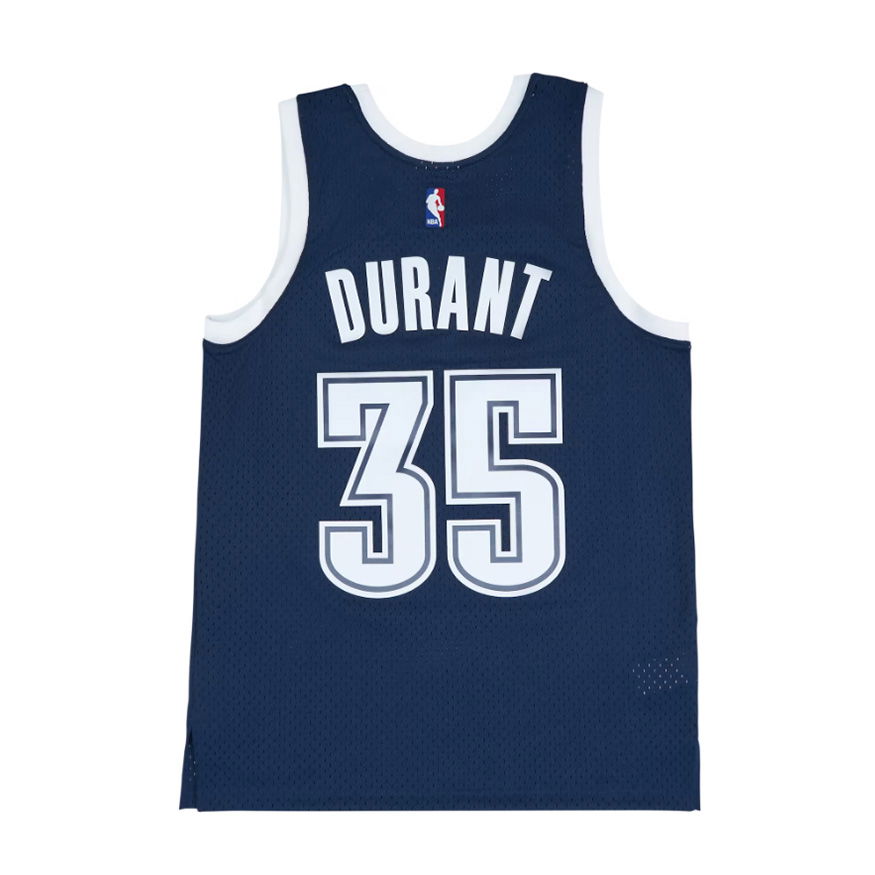 Dres Mitchell & Ness NBA Oklahoma City Thunder Kevin Durant Alternate Jersey Navy | SMJY4175-OCT15KDUASBL, 1