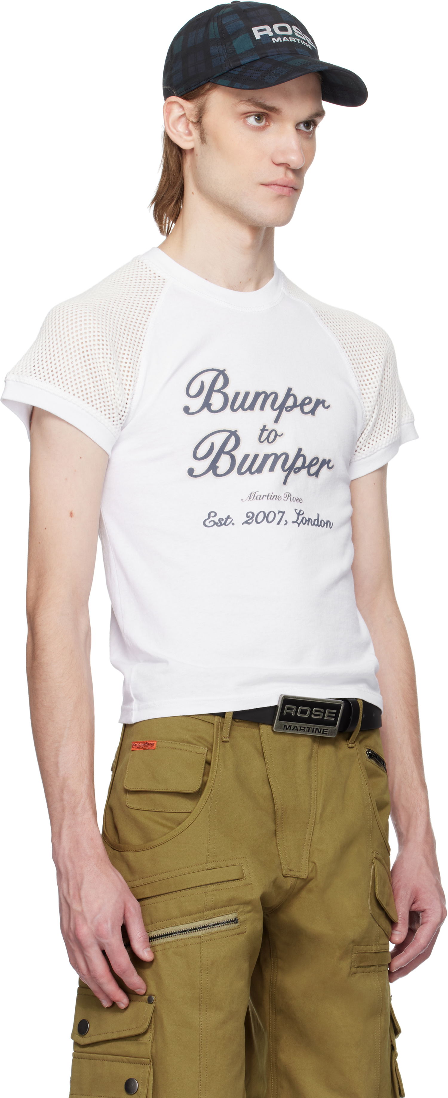 Tričko Martine Rose Martine Rose Bumper to Bumper T-Shirt Zelené | 639JE03000E, 1