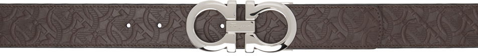 Opasok FERRAGAMO Ferragamo Gancini Reversible Belt Hnedá | 741409 675542128, 0