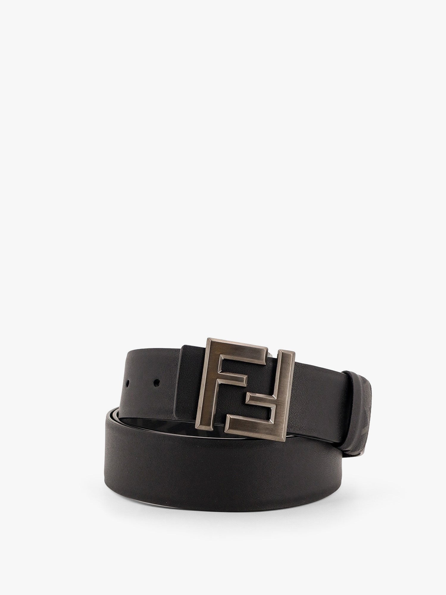 Opasok FENDI Fendi Men's Reversible FF Buckle Belt Čierna | 7C0541ASIWF1DYM, 1
