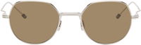 Thom Browne Titanium Round Sunglasses
