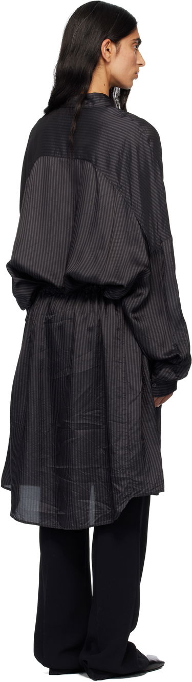 Šaty Dries Van Noten Striped Midi Dress Čierna | 252-011083-2267, 2