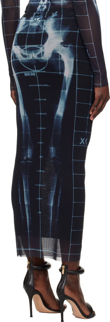 Šaty Jean Paul Gaultier Jean Paul Gaultier 'The Squeletor' Maxi Skirt Čierna | 25/33-F-JU144-T580-005956, 2