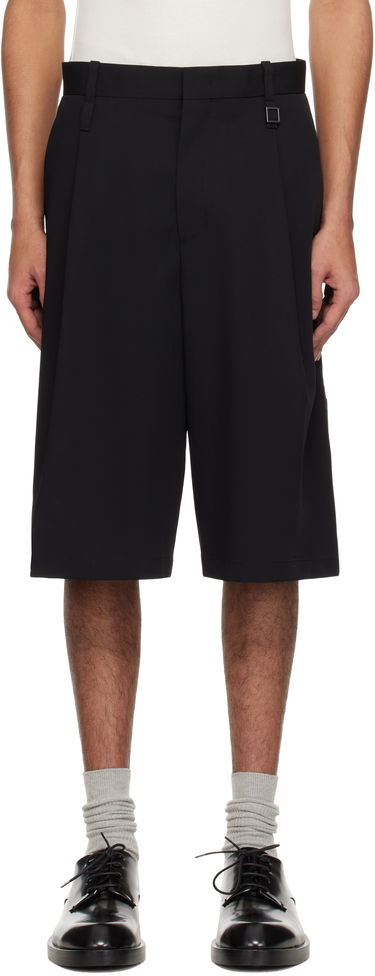 Šortky WOOYOUNGMI Wooyoungmi Wool Dress Shorts Čierna | W251PT33, 0