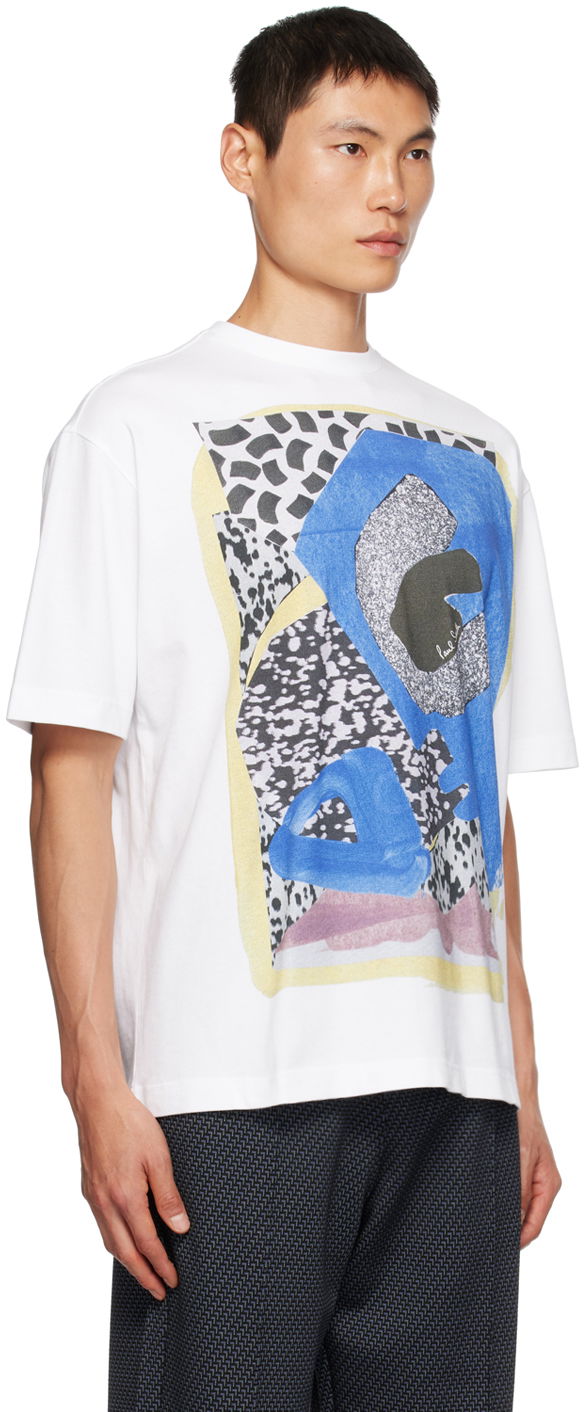 Tričko Paul Smith Paul Smith Print T-Shirt Biela | M1R-110Y-LP4027-01, 1