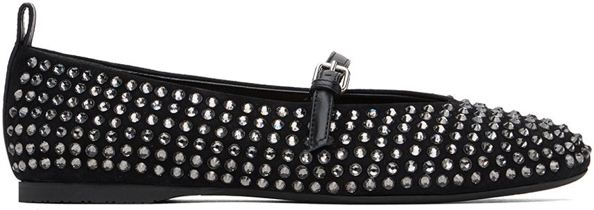 Tenisky a topánky JW Anderson Suede Ballerina Flats Čierna | ANW43052A 20090, 0