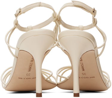 Doplnky Manolo Blahnik Manolo Blahnik Tabarekhi Heeled Sandals Béžová | 224-1744, 1