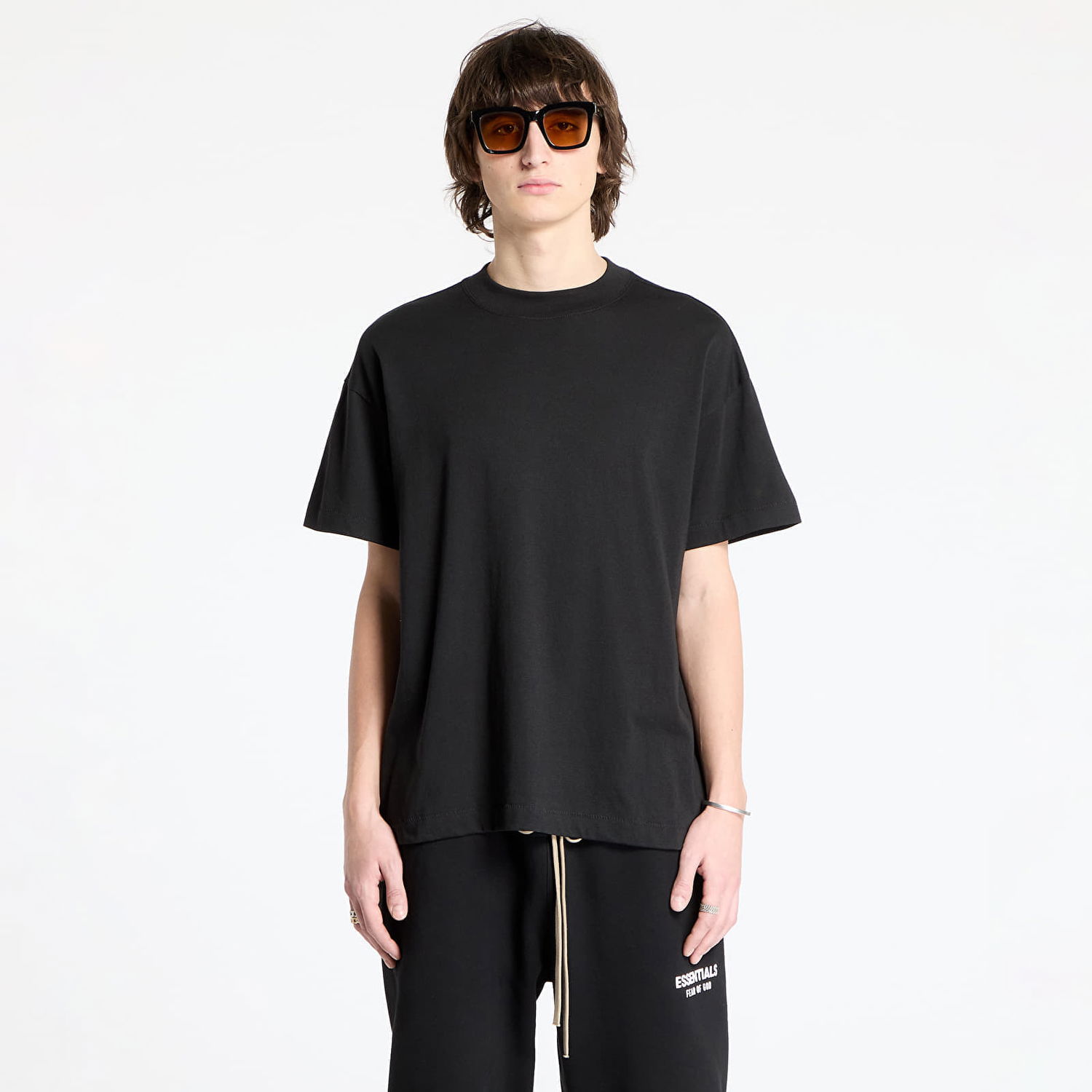 Tričko Fear of God 3-Pack Essential Black Tee Čierna | 125HO244280F-001, 0