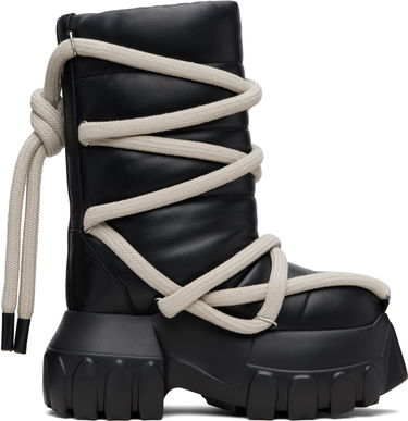 Tenisky a topánky Rick Owens Rick Owens Concordians Lunar Mega Tractor Boots Čierna | RU02E1862 LLPPW3, 0