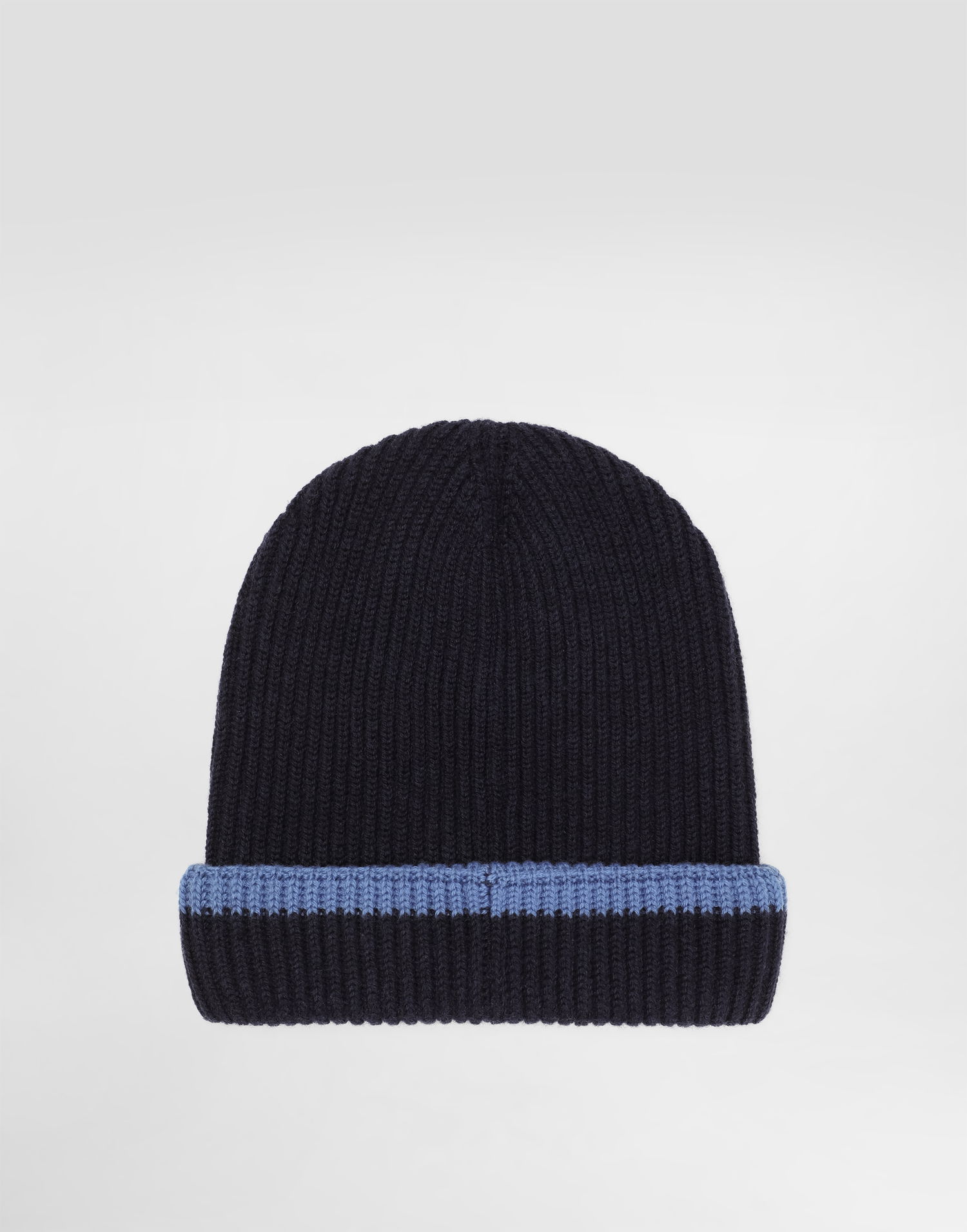 Kulicha Dolce & Gabbana Dolce & Gabbana Embroidered Patch Knitted Hat Navy | LBKH90JDVBLB3895, 1