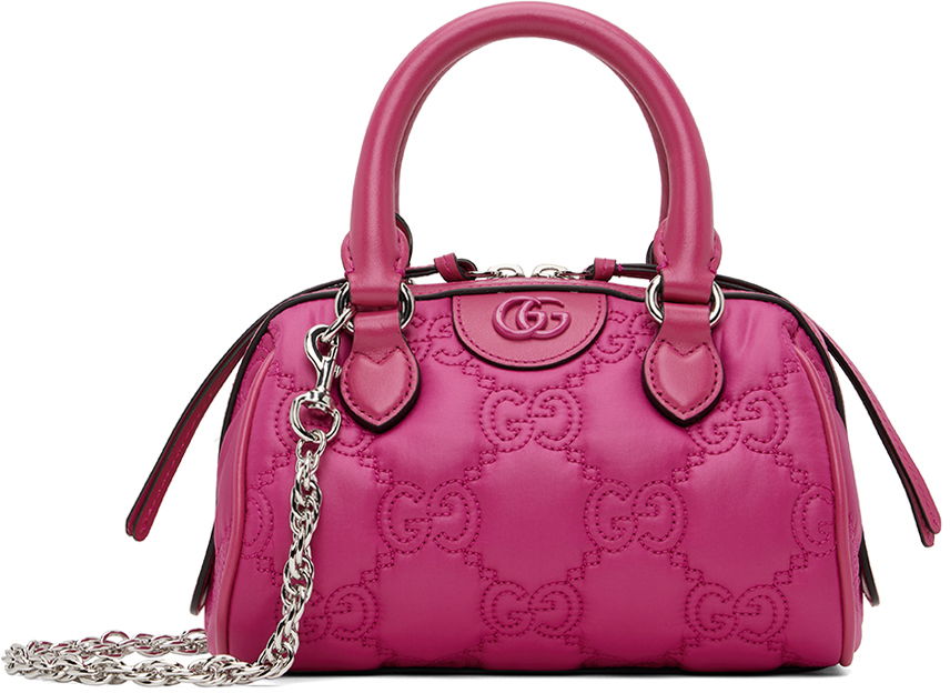 Mini GG Matelassé Bag "Pink"