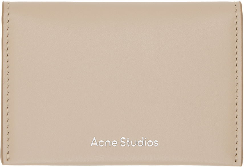 Peňaženka Acne Studios Bifold Card Holder Béžová | CG0236-, 0