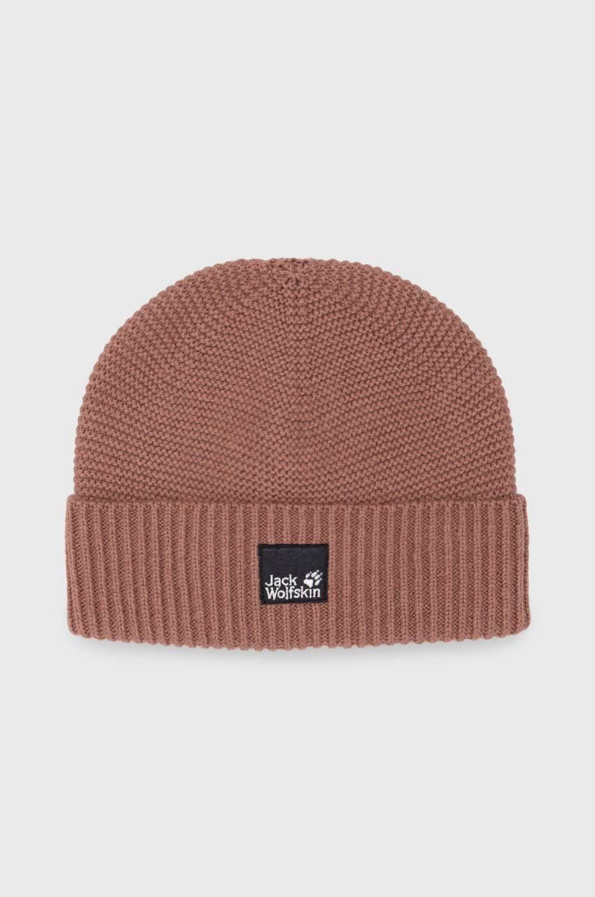 Kulicha Jack Wolfskin Nature Wool Beanie Hnedá | 1910861, 0