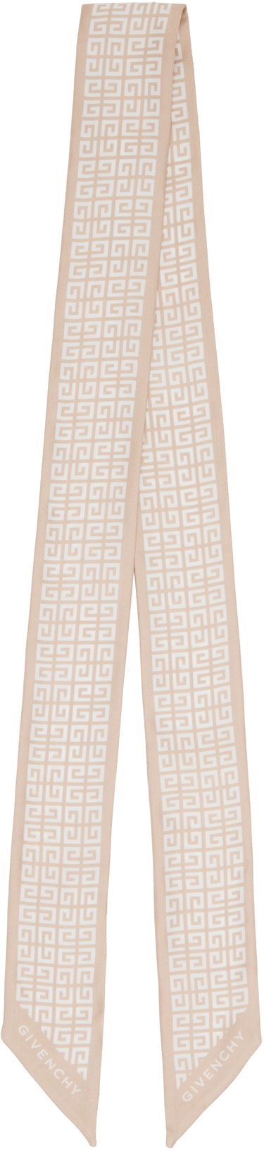Šál Givenchy Silk Scarf Béžová | BG00AXG002053, 2