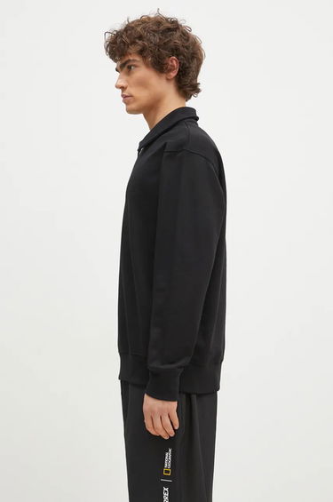 Mikina NORSE PROJECTS Relaxed Half Zip Sweatshirt Čierna | N20.1369.9999, 1