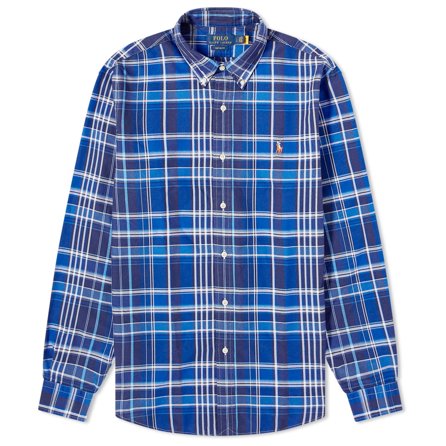 Košeľa Polo by Ralph Lauren Check Oxford Shirt Navy | 710897267006, 0