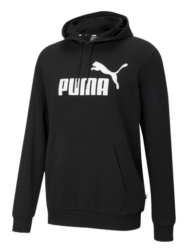 Mikina Puma Essentials Big Logo Hoodie Čierna | 58668801