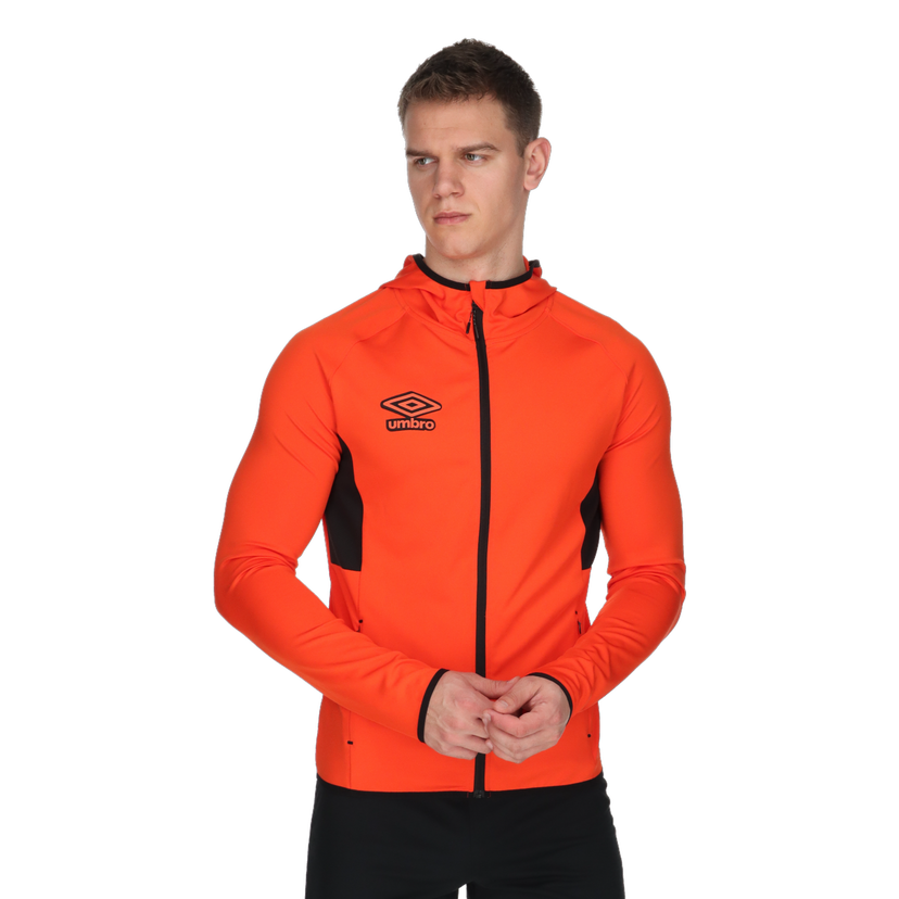 Mikina Umbro Pro Full-Zip Hooded Jacket Oranžová | UMA251M610-45