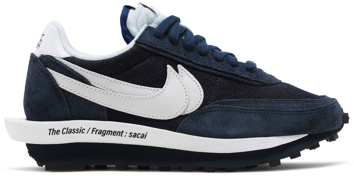 Tenisky a topánky Nike Fragment Design x sacai x LDV Waffle "Blackened Blue" Navy | DH2684-400, 1