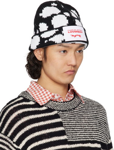 Kulicha Charles Jeffrey Loverboy Charles Jeffrey LOVERBOY Knitted Logo Beanie Čierna | 54130601, 1
