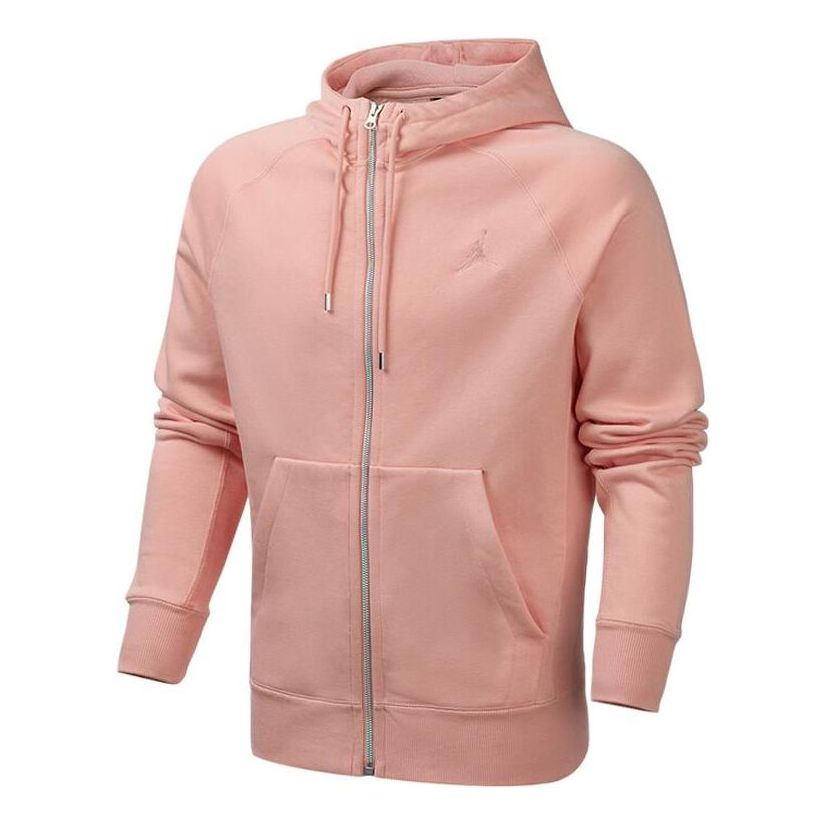 Mikina Jordan Air Jordan Zippered Hoodie Ružová | AV2961-623